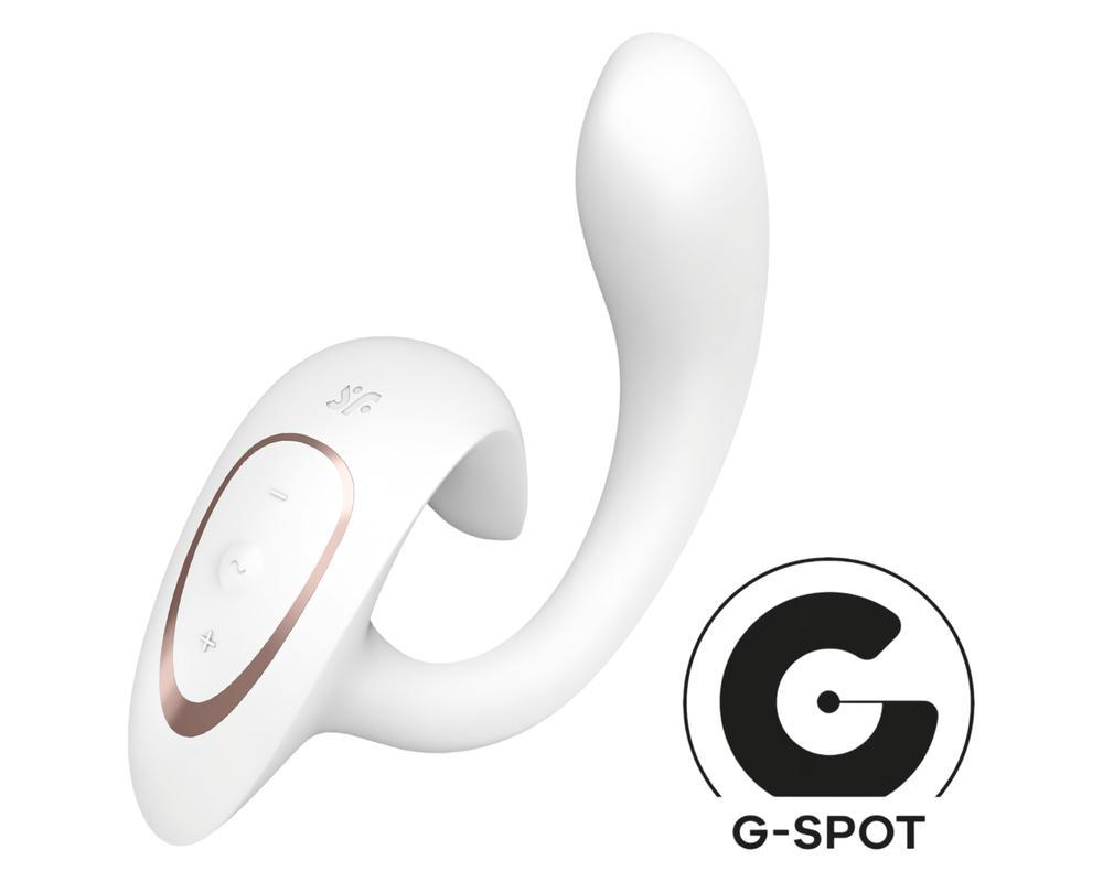 Satisfyer G for Goddess 1 - csikló- és G-pont vibrátor (fehér)