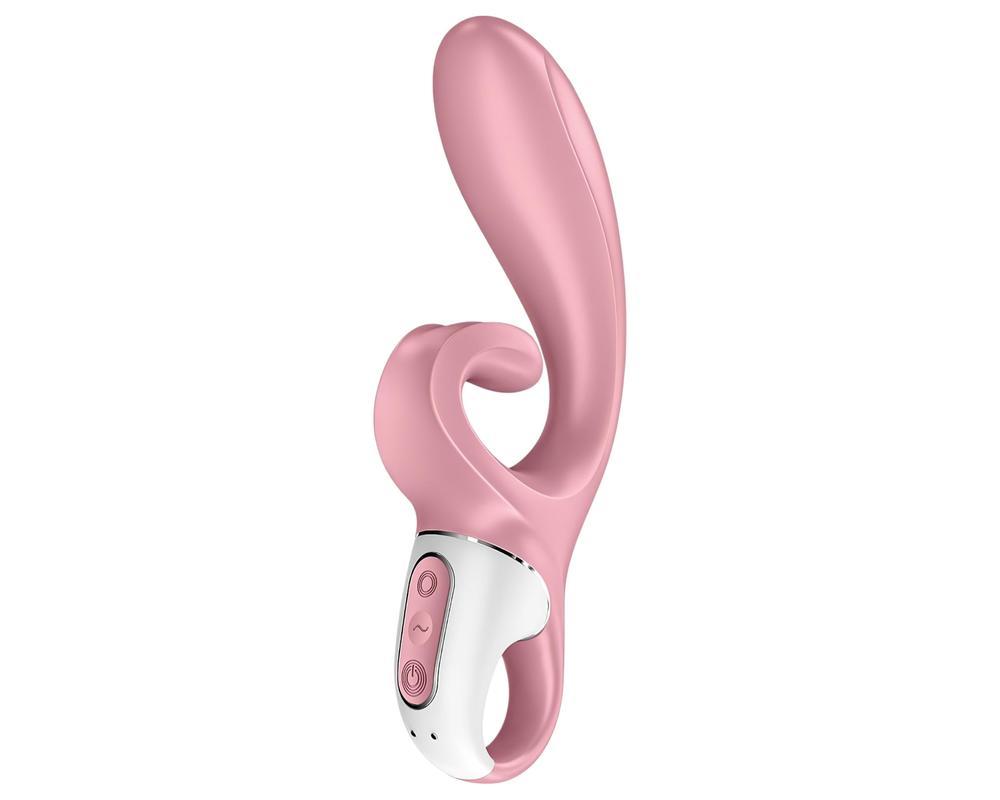 Satisfyer Hug Me - okos csiklókaros vibrátor (pink)
