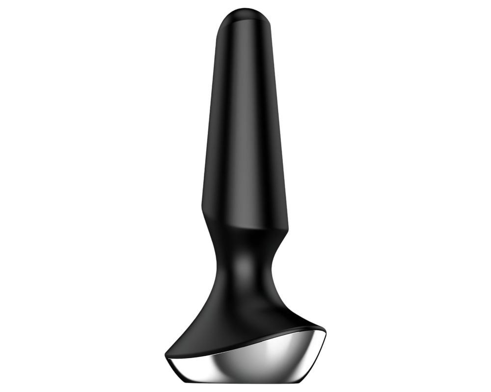 Satisfyer Plug-ilicious 2 - okos anál vibrátor (fekete)