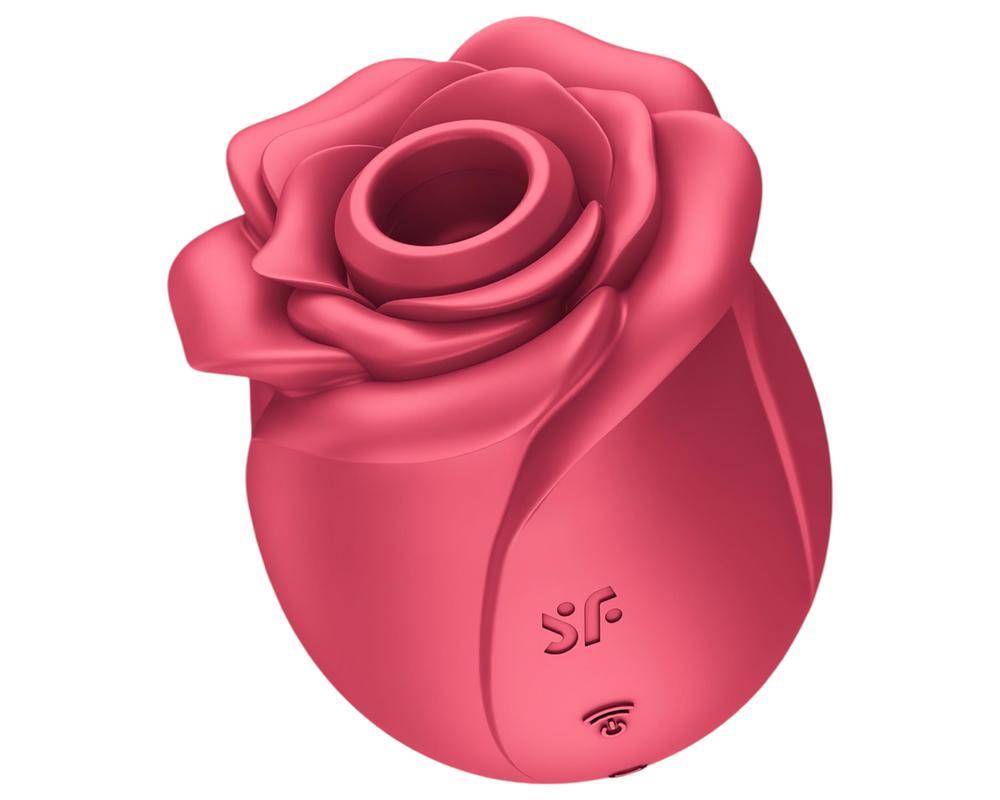 Satisfyer Pro 2 Rose Classic - léghullámos csiklóizgató (piros)