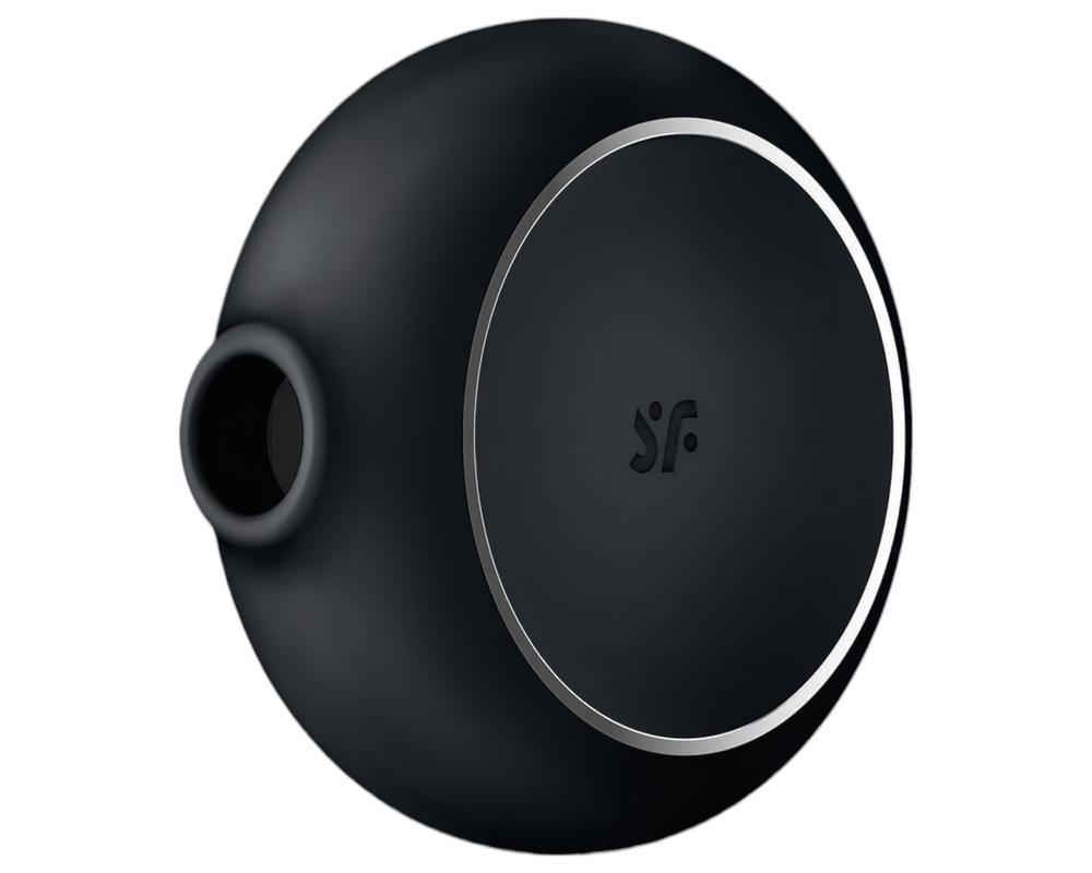 Satisfyer Pro To Go 3 - léghullámos csiklóizgató (fekete)