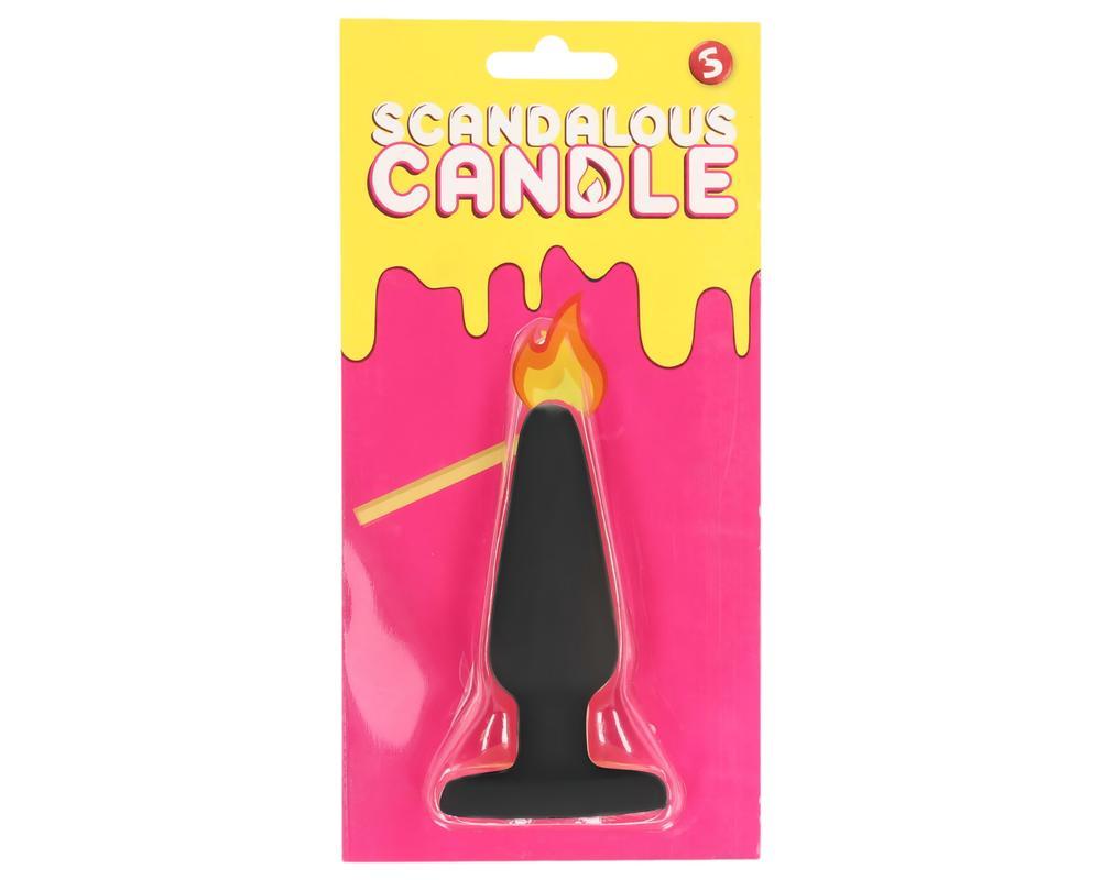 Scandalous - fekete gyertya (50g)