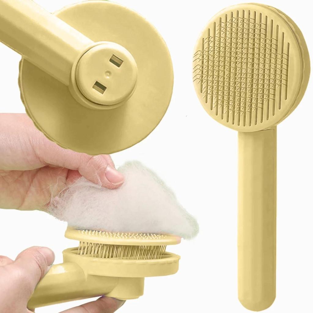 Self-Cleaning Kutya- és Macskakefe Extralink Pets, Ergonomikus Fésű pet-819