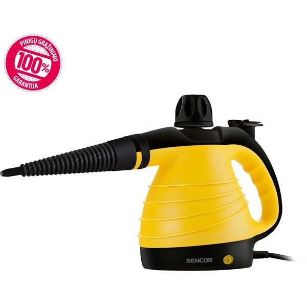 SENCOR SSC 3001YL Gőztisztító, víztartály:350ml, Sárga/Fekete