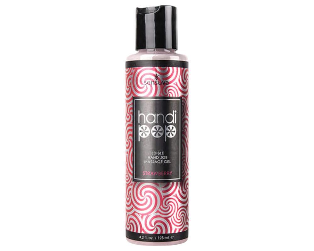 Sensuva - maszturbációs intim krém férfiaknak - eper (125 ml)