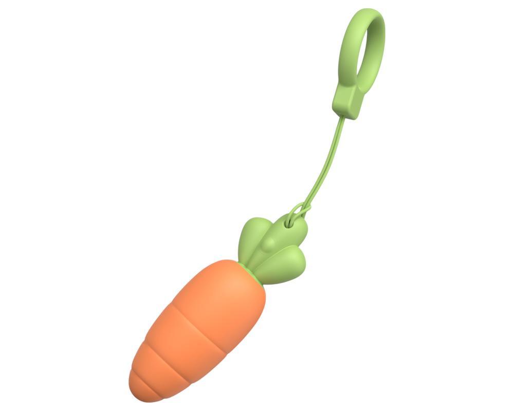 Sex HD Carrots - répa vibrátor (narancs)