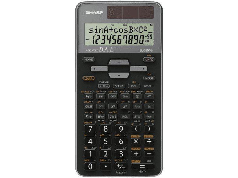 SHARP EL-520TGGY TUDOMÁNYOS SZÁMOLÓGÉP, SZÜRKE