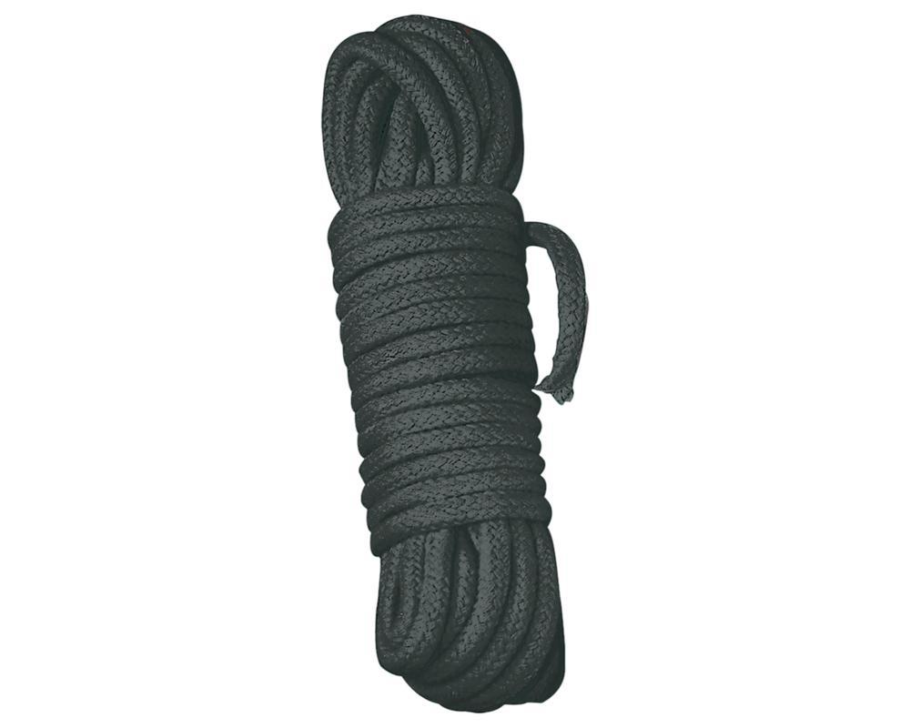 Shibari Bondage kötél - 10m (fekete)