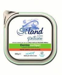 SILAND Dermocortipet Hipoallergén MONOPROTEIN konzerv kutyáknak szarvashússal és burgonyával 300 g