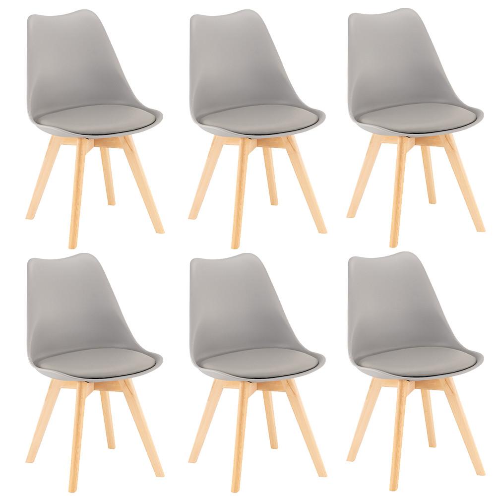 Silla étkezőszék 6 db szürke színben