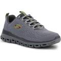 Skechers Futócipők Glide Step Fasten Up Gray 232136-GRY Szürke 44