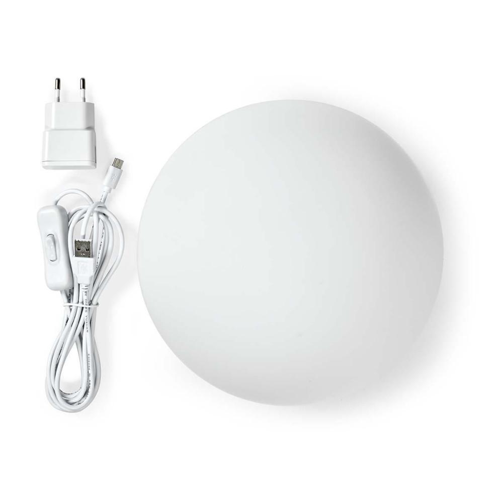 SmartLife hangulatfény Wi-Fi | Kerek | | 360 lm | Meleg és lehűlni fehér / RGB | 2700 - 6500 K | 5 W | Üveg