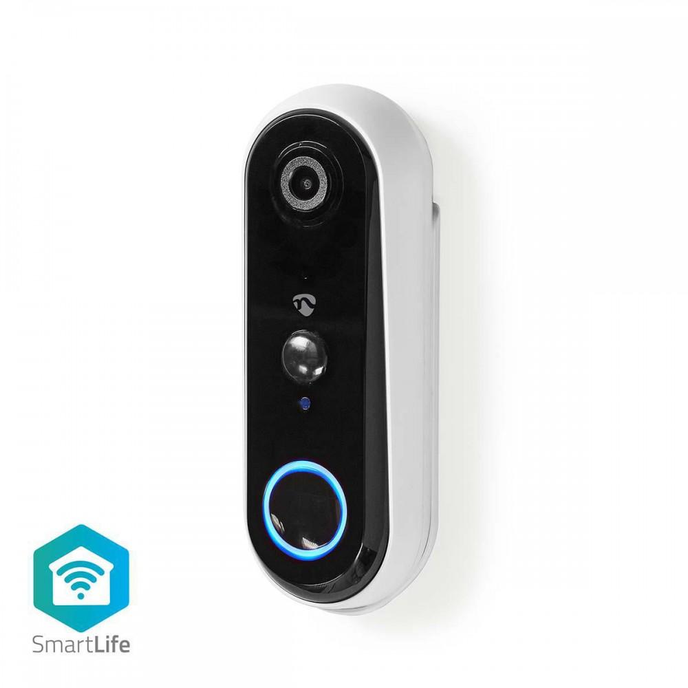 SmartLife Videó kaputelefon Wi-Fi | Akkumulátoros Áramellátás| Mozgásérzékelővel | Éjjellátó | WIFICDP20WT