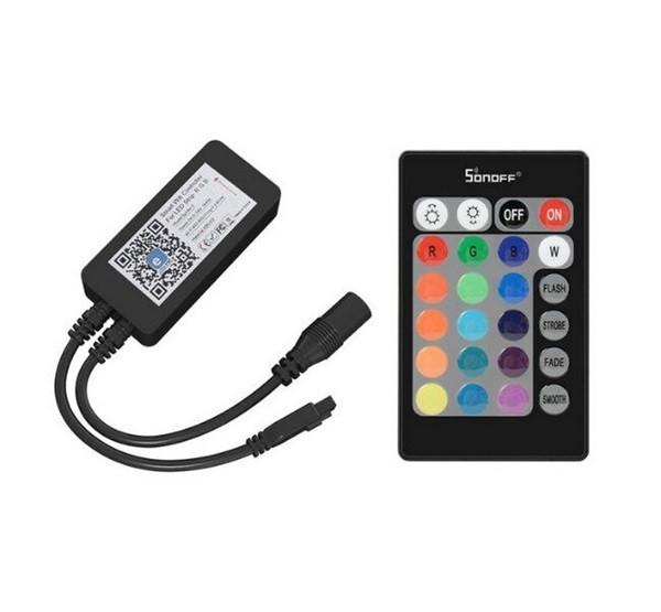 SONOFF L2 vezérlő (Sonoff L2 okos LED szalag kompatibilis, WiFi + távirányító) SZÍNES
