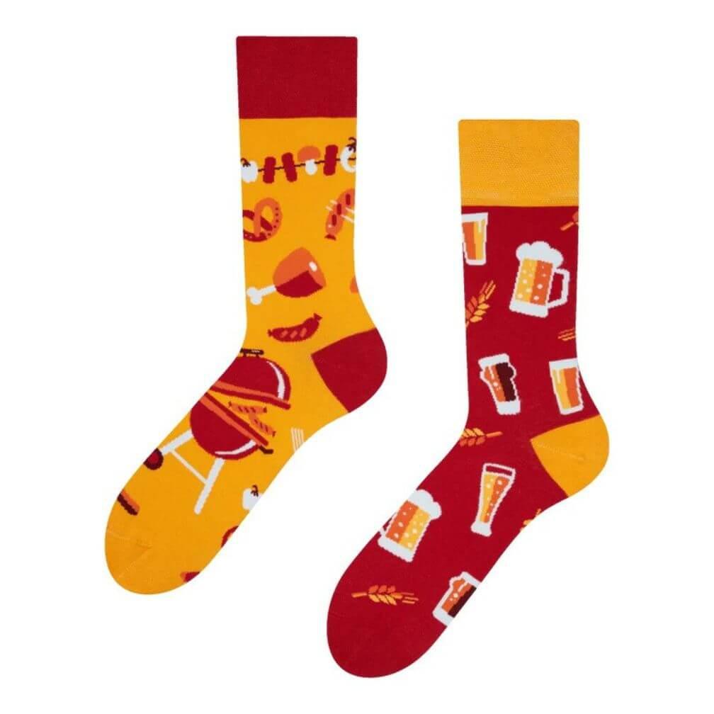Sörös Zokni | "Beer Barbecue" Design | 43-46