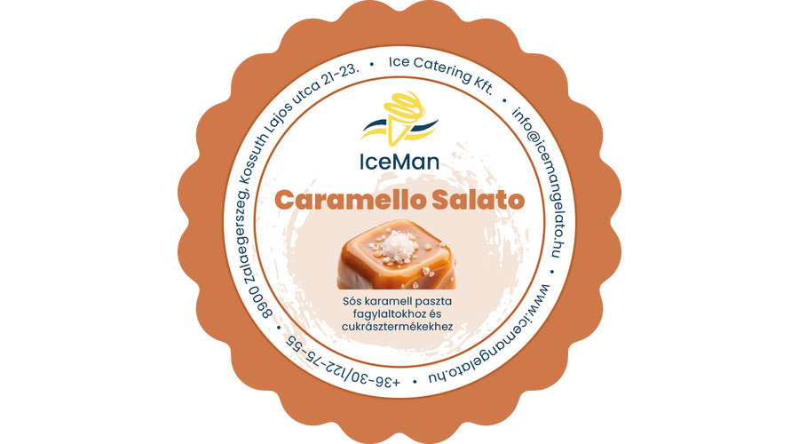 Sós karamell paszta IceMan 200 g