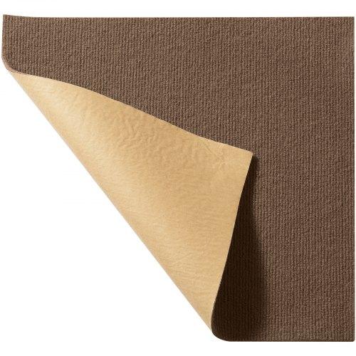 Sötétbarna Öntapadó Szőnyegcsempe Puha Párnázással 457,2 mm × 457,2 mm