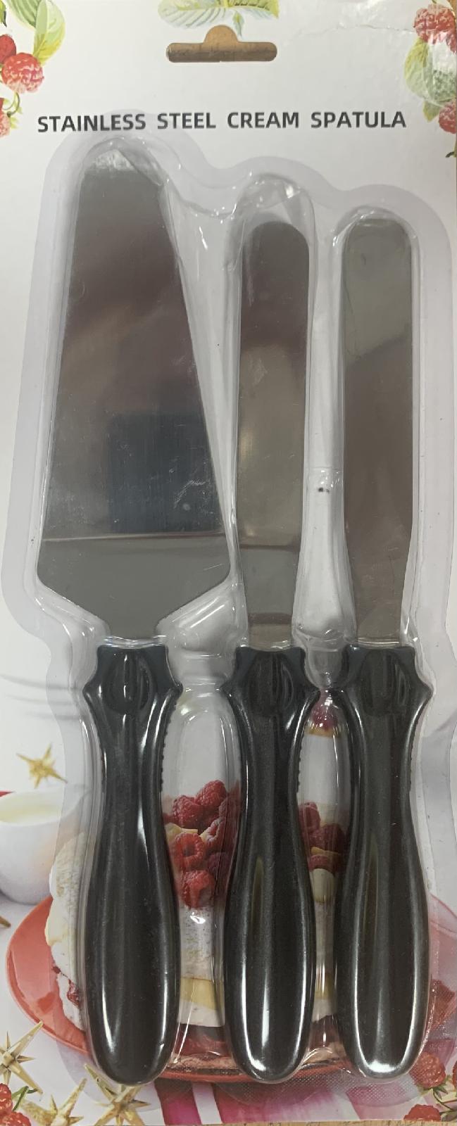 Spatula szett 3db-os torta kiszedő lapáttal