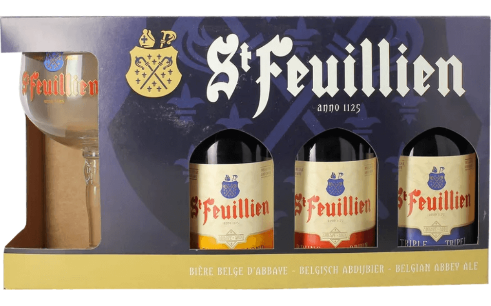 St-Feuillien 3+Pohár Díszdoboz Pohárral | Kizárólag Bolti Átvétellel