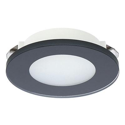 Strühm IP44 LED panel, beépíthető LED spot (65 mm, 230V, IP44, 1.9 Watt) fekete