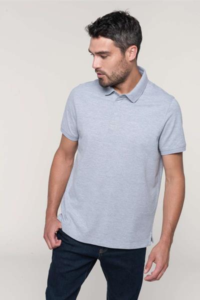Stud pólóing XS-4XL-ig - 4XL - Oxford Grey