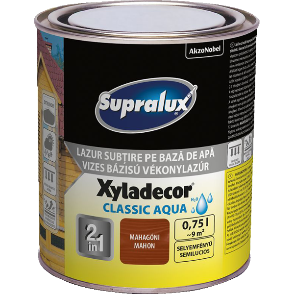 SUPRALUX XYLADECOR CLASSIC AQUA TEAK 0.75 L