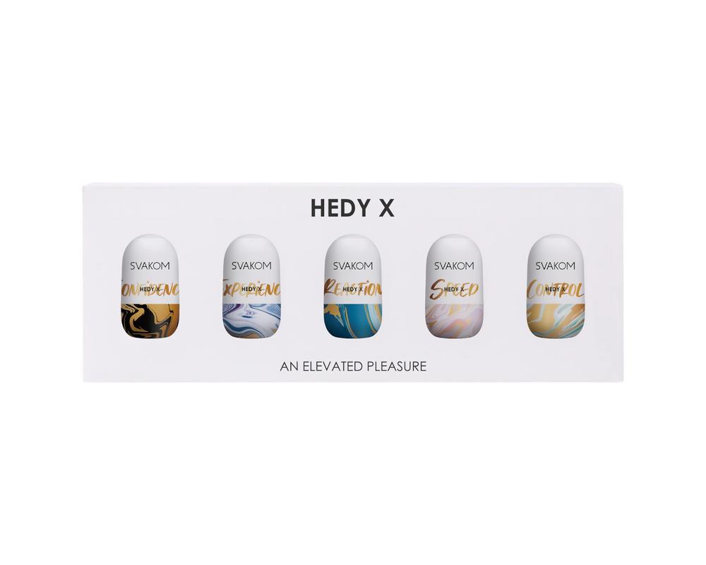 Svakom Hedy X Mixed - maszturbációs tojás szett (5db)
