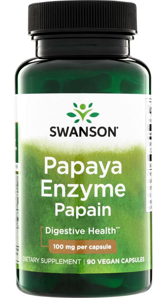 Swanson Papaya Enzim Papain 100mg 60 kapszula
