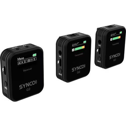 Synco WAir-G2 (A2) Quality Dual Wireless Microphone Black