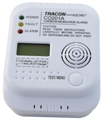Szénmonoxid érzékelő Tracon