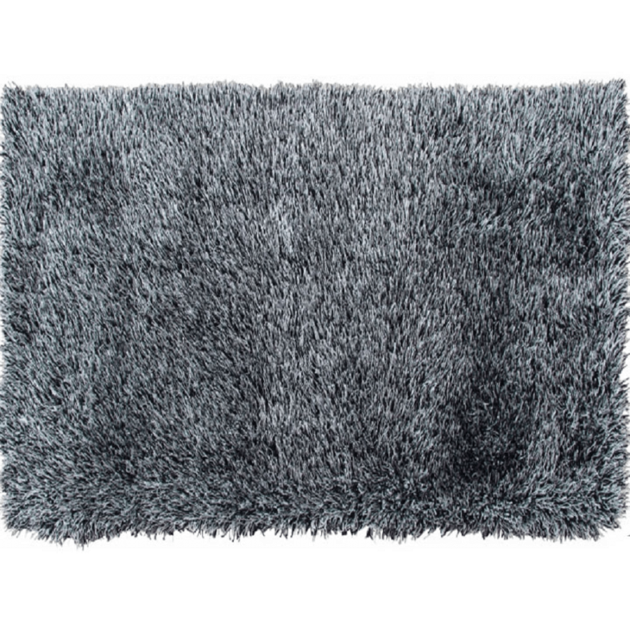 Szőnyeg, fehér-fekete, 170x240, VILAN