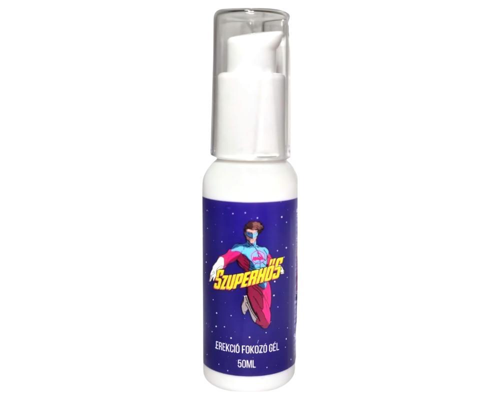 Szuperhős - erekció fokozó gél (50 ml)