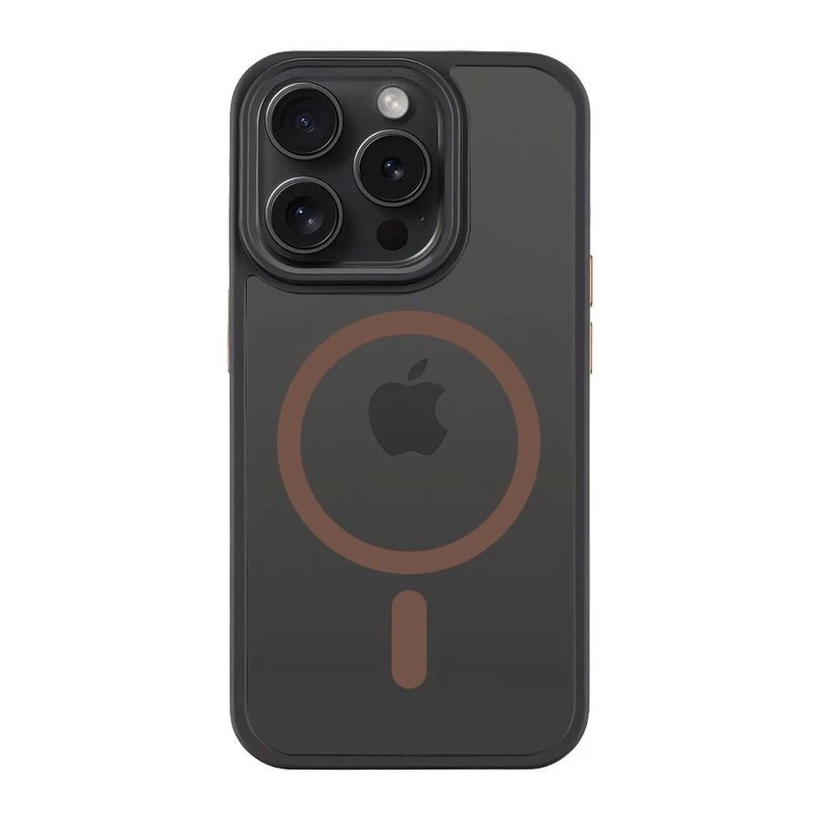 Tactical MagForce Hyperstealth 2.0 tok iPhone 15 Pro készülékhez Moucha Moose fekete