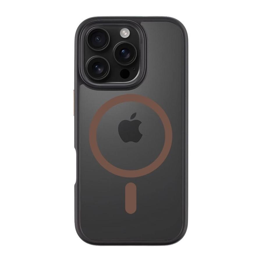 Tactical MagForce Hyperstealth 2.0 tok iPhone 16 Pro készülékhez Moucha Moose fekete