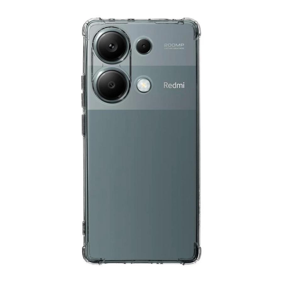 Tactical TPU Plyo tok Xiaomi Redmi Note 13 Pro 4G készülékhez átlátszó