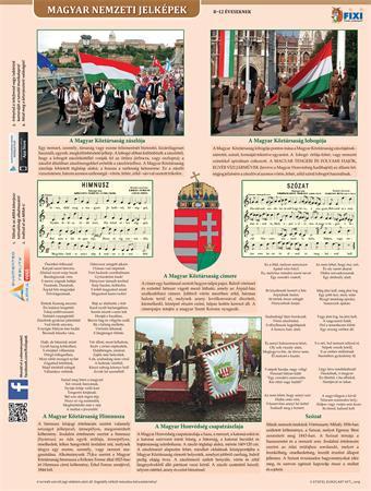 Tanulói munkalap, A4, STIEFEL "Magyar nemzeti jelképek és ereklyék"
