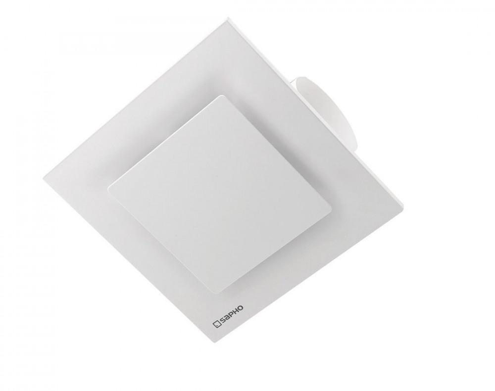 TECTO mennyezeti ventilátor axiális, 20W, cső átmérő 100mm, fehér