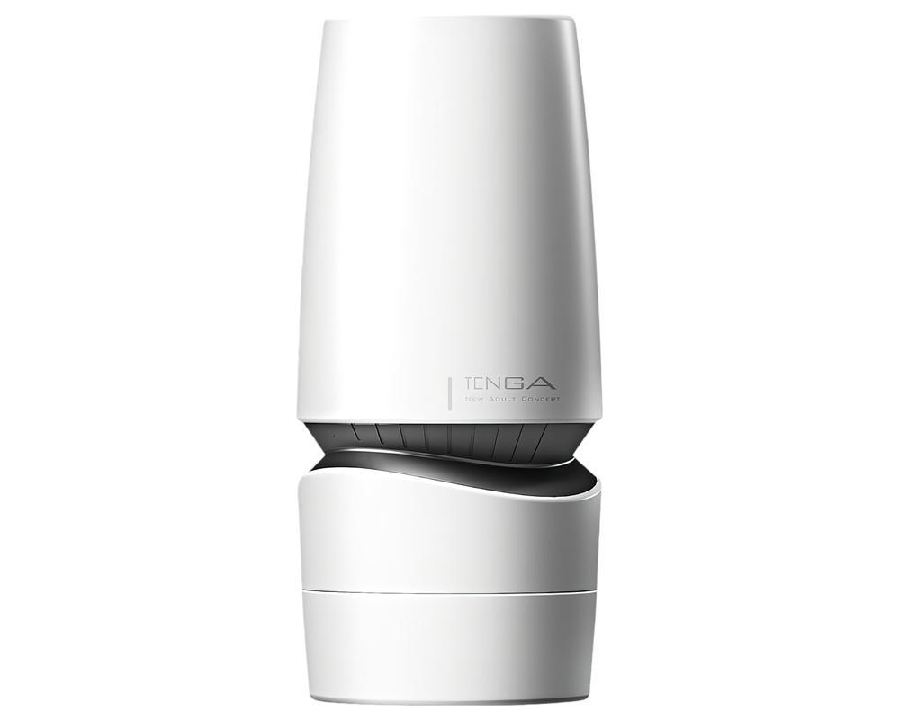 TENGA Aero - szuper szívó száj maszturbátor (fehér-ezüst)