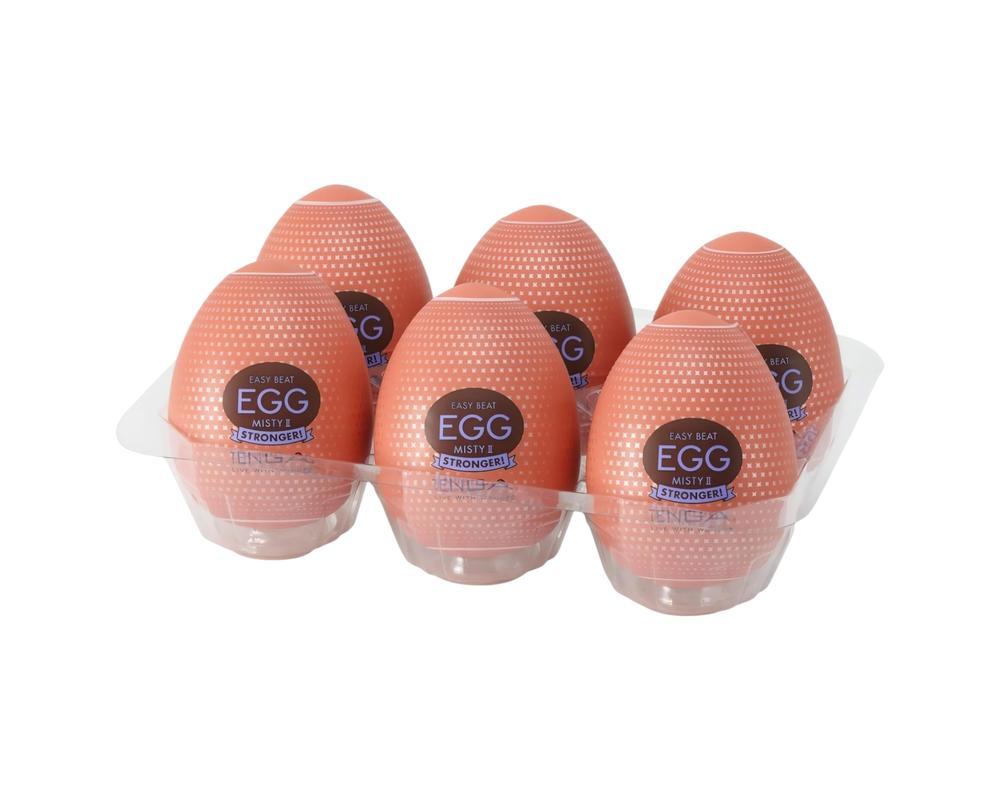 TENGA Egg Misty II Stronger - tojás maszturbátor (6db)