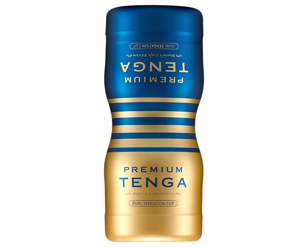 TENGA Premium Dual Sensation - eldobható maszturbátor