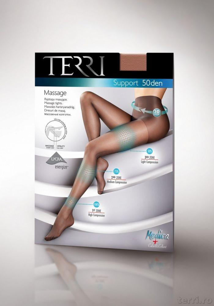 TERRI Support 50 denes masszázs harisnyanadrág 
