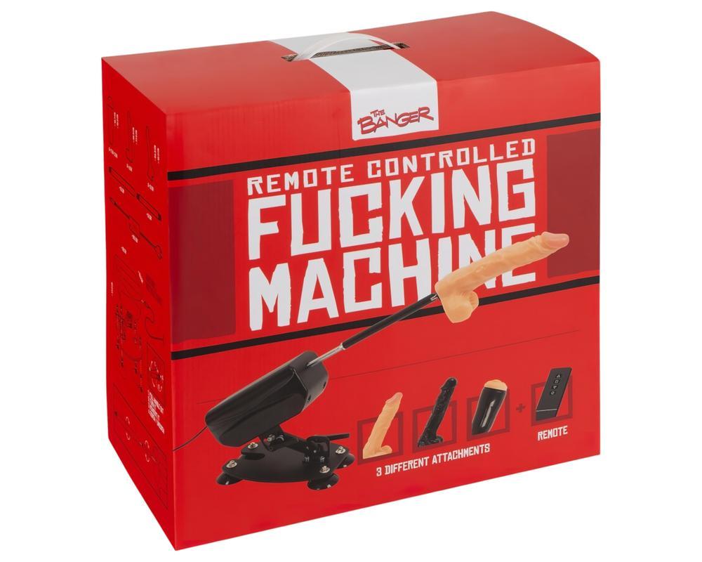 The Banger Fucking Machine - szexgép + 2 dildó és 1 műpunci