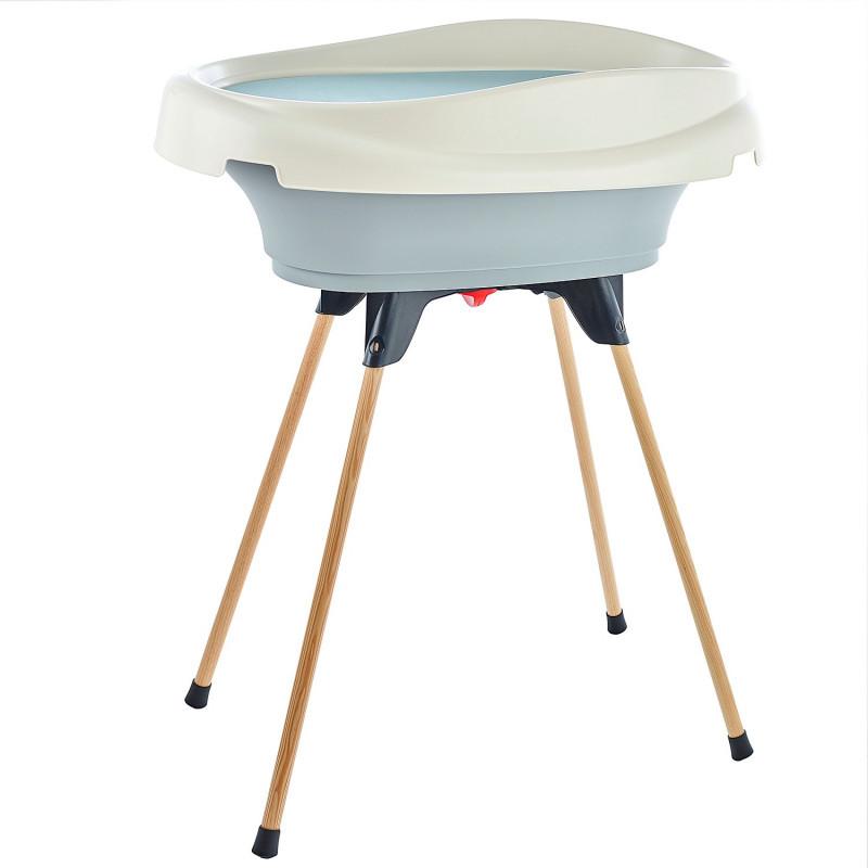 ThermoBaby Vasco 3in1 kád+kádállvány+pelenkázó asztal - Grey Charm