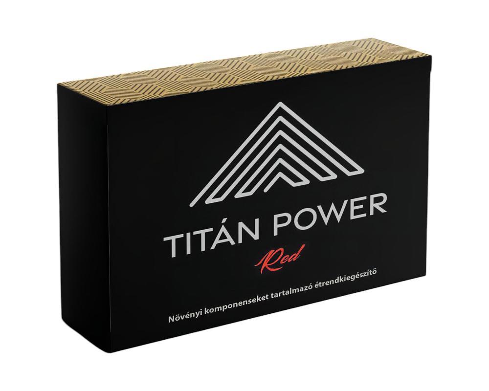 Titán Power Red - étrend kiegészítő férfiaknak (3db)