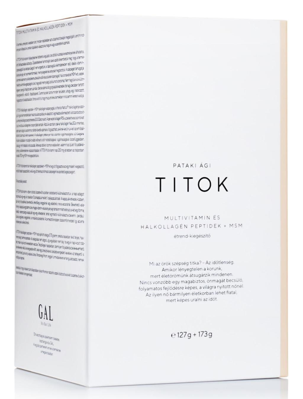 TITOK Multivitamin és Halkollagén ÚJ peptidek + MSM