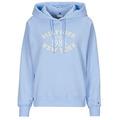 Tommy Hilfiger Pulóverek MDRN REG SCRIPT SWEATSHIRT Kék EU M