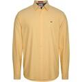 Tommy Jeans Hosszú ujjú ingek CAMISA AMARILLA HOMBRE   DM0DM15408 Citromsárga EU S