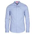 Tommy Jeans Hosszú ujjú ingek TJM ORIGINAL STRETCH SHIRT Kék EU XL
