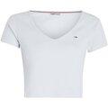 Tommy Jeans Pólók / Galléros Pólók DW0DW14877 Fehér EU XS