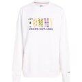 Tommy Jeans Pulóverek DW0DW16246 Fehér EU S
